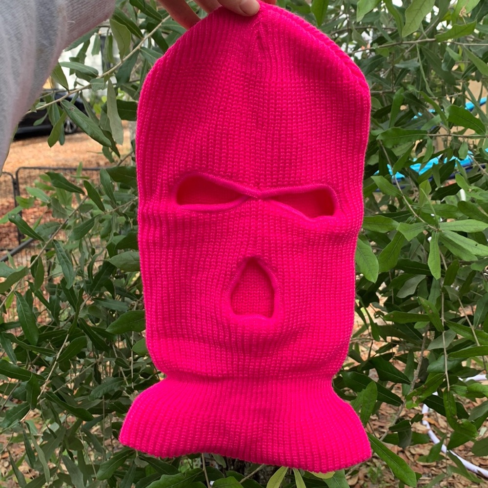 Pink Ski Masks